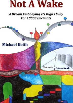 Not A Wake: A dream embodying (pi)'s digits fully for 10000 decimals - Diana Keith