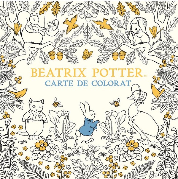 Carte de colorat - Beatrix Potter