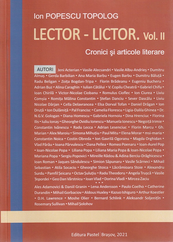 Lector - Lictor Vol.2 - Ion Popescu Topolog