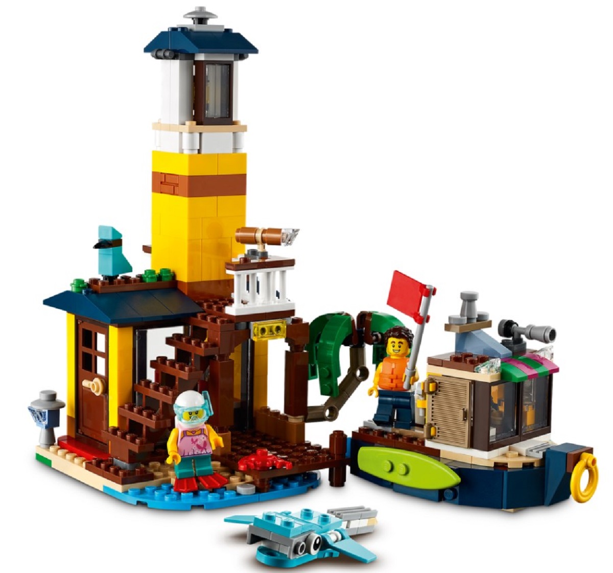 Lego Creator 3 in 1. Casa de pe plaja a surferilor