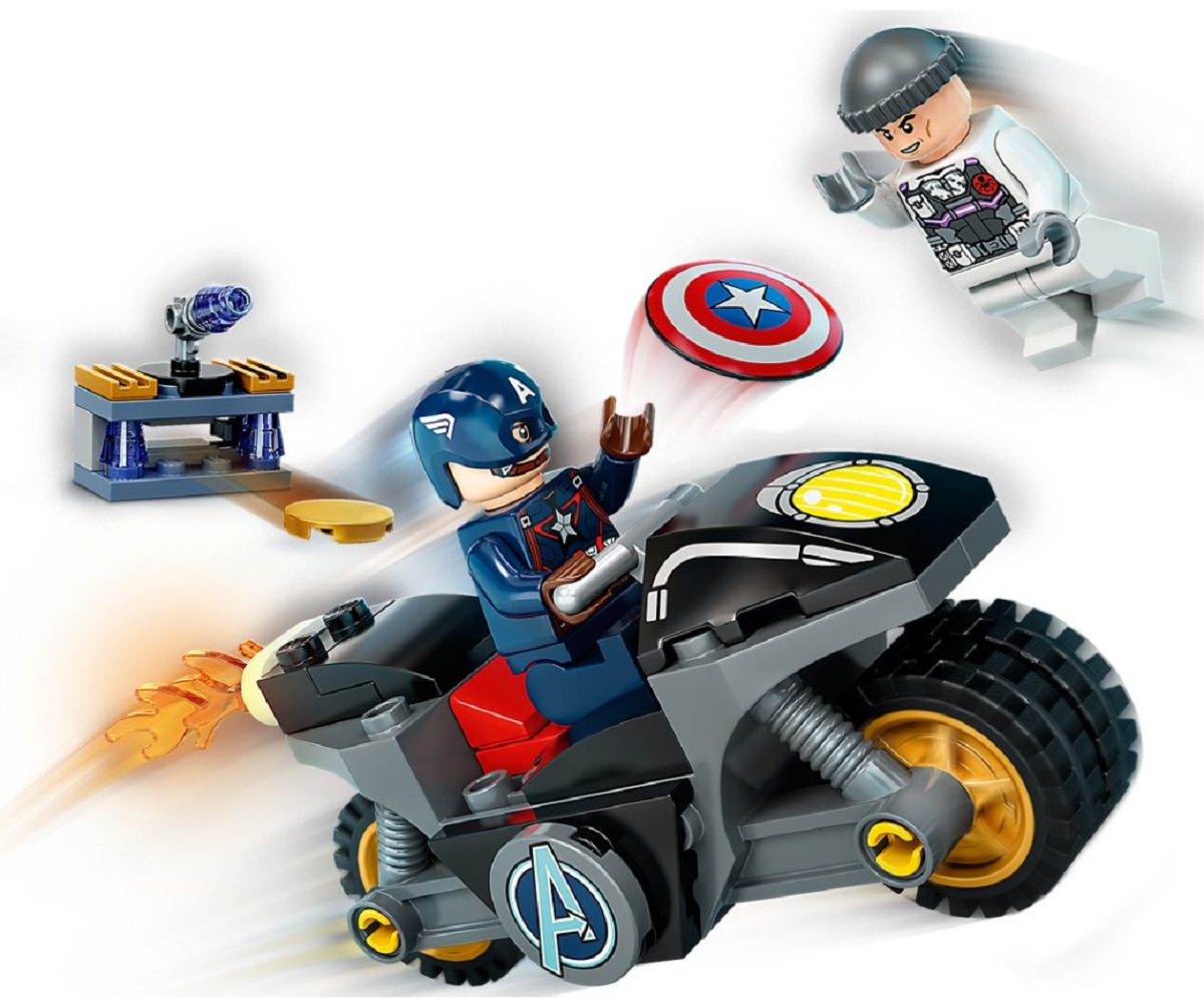 Lego Marvel. Infruntarea dintre Captain America si Hydra
