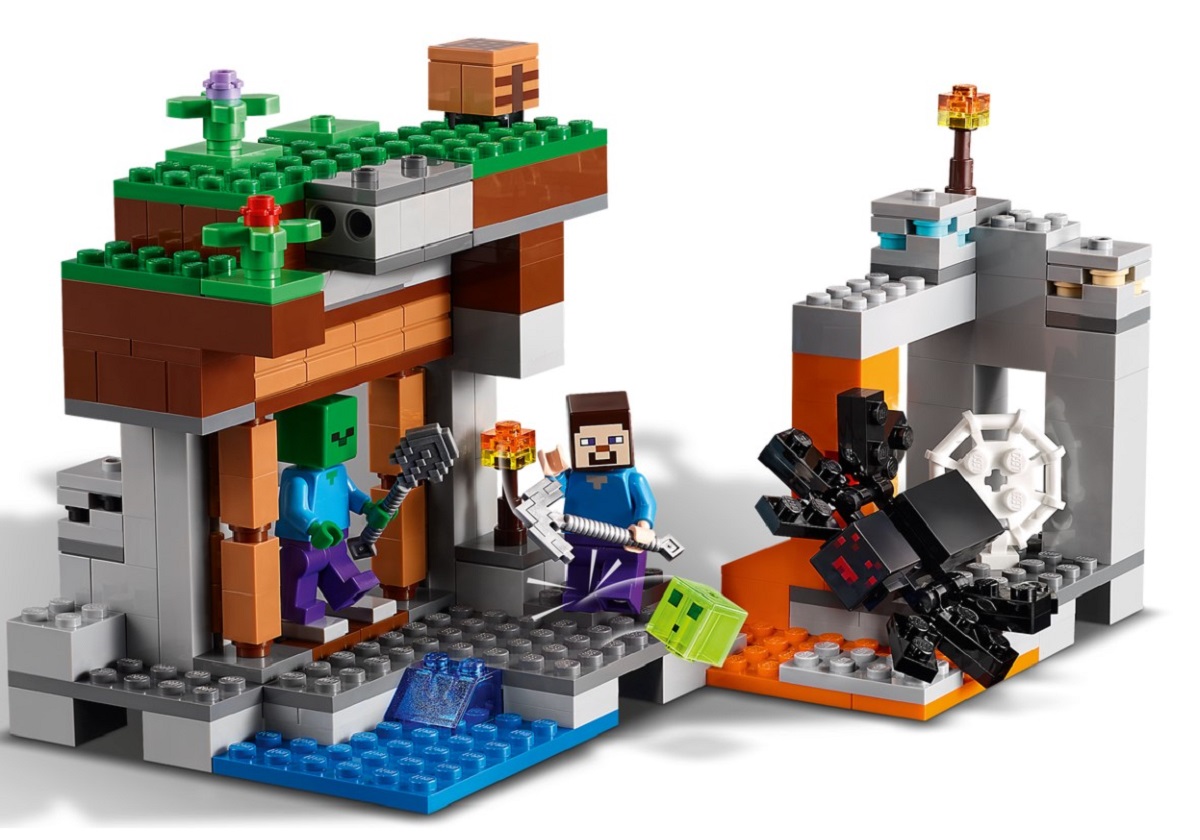 Lego Minecraft. Mina abandonata
