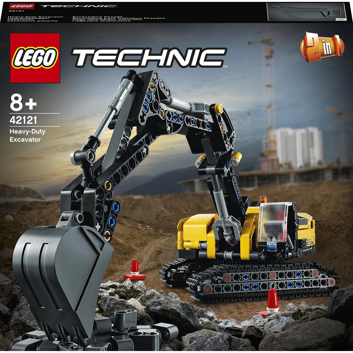 Lego Technic 2in1. Excavator de mare putere