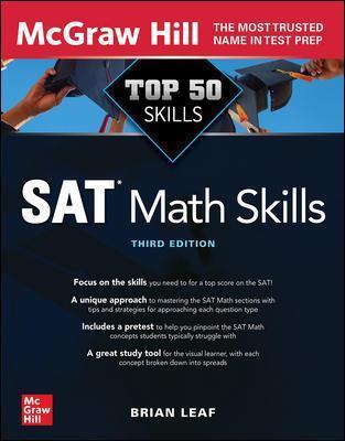 Top 50 SAT Math Skills, Third Edition - Brian Leaf