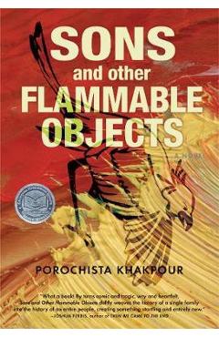Coperta cărții 'Sons and Other Flammable Objects - Porochista Khakpour'