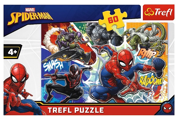 Puzzle 60. Curajosul Spiderman