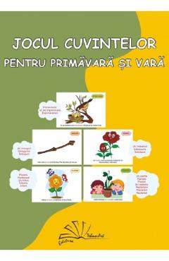 Coperta cărții Jocul cuvintelor pentru primavara si vara