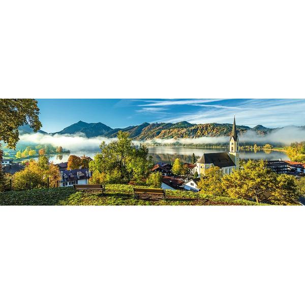 Puzzle 1000 Panorama. Lacul din Schliersee