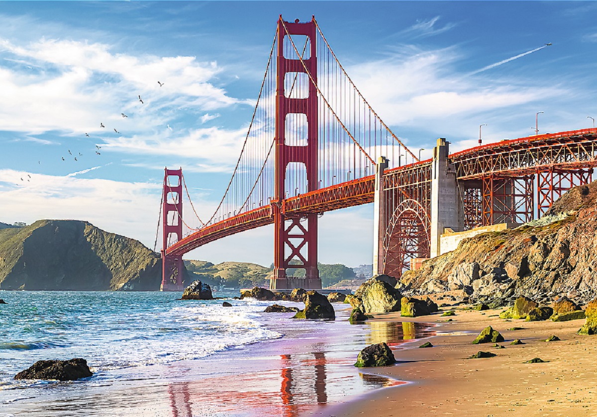 Puzzle 1000. Podul Golden Gate San Francisco