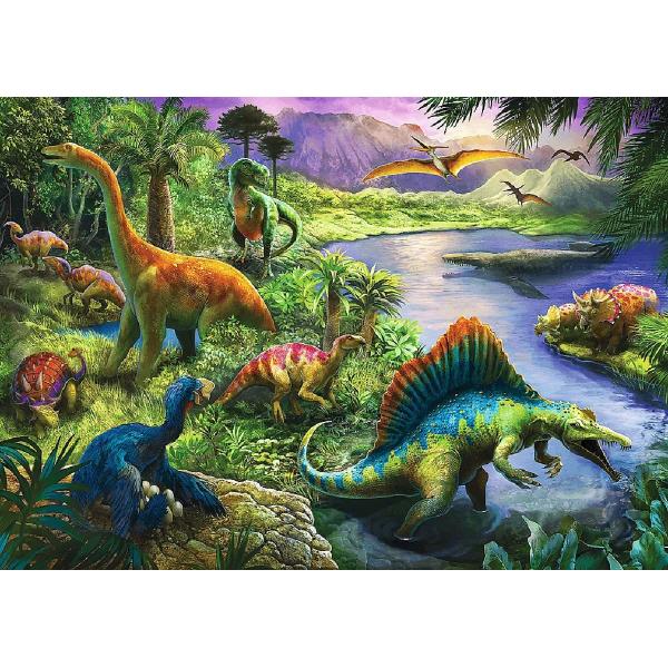 Puzzle 200. Lumea dinozaurilor