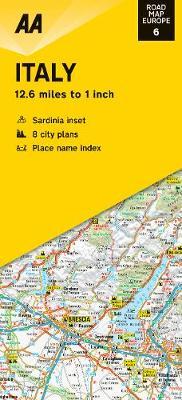 Road Map Italy - Aa Publishing