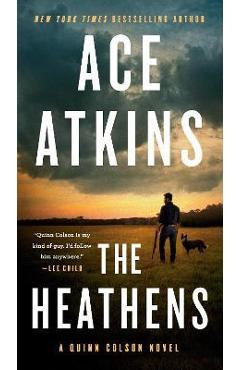 Coperta cărții 'The Heathens - Ace Atkins'