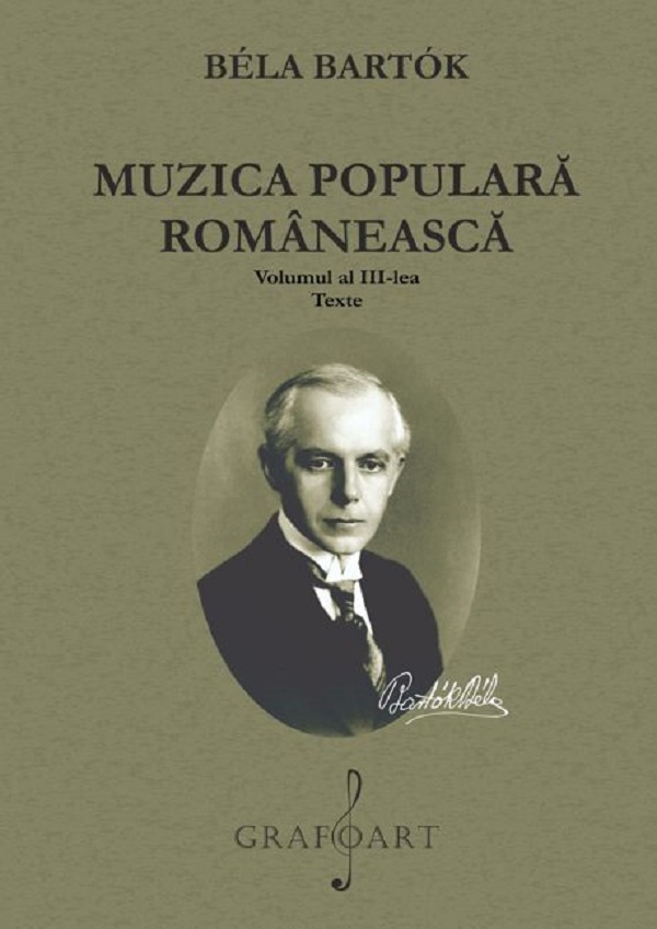 Muzica populara romaneasca Vol.3: Texte - Bela Bartok
