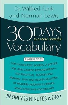 Poza produsului 30 Days to a More Powerful Vocabulary - Norman Lewis