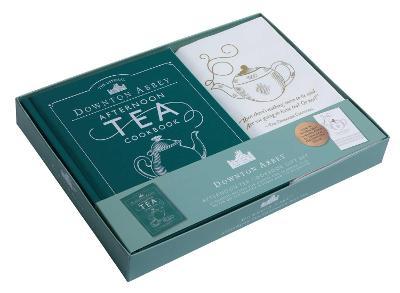 The Official Downton Abbey Afternoon Tea Cookbook Gift Set [Book ] Tea Towel] - Downton Abbey