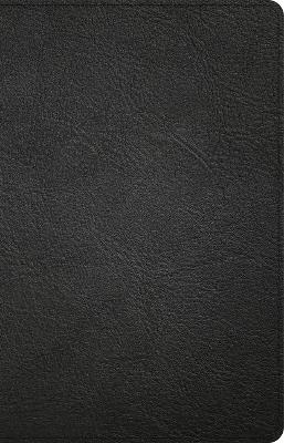 NASB Large Print Personal Size Reference Bible, Black Genuine Leather - Holman Bible Publishers