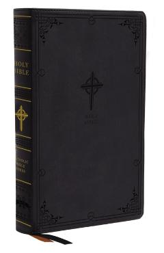 Nabre, New American Bible, Revised Edition, Catholic Bible, Large Print Edition, Leathersoft, Black, Thumb Indexed, Comfort Print: Holy Bible - Catholic Bible Press
