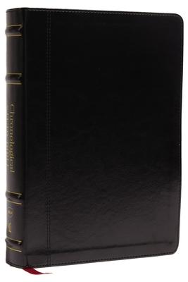 Nkjv, Chronological Study Bible, Leathersoft, Black, Comfort Print: Holy Bible, New King James Version - Thomas Nelson