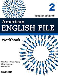 American English File 2e Workbook Level 2 2019 Pack - Oxford