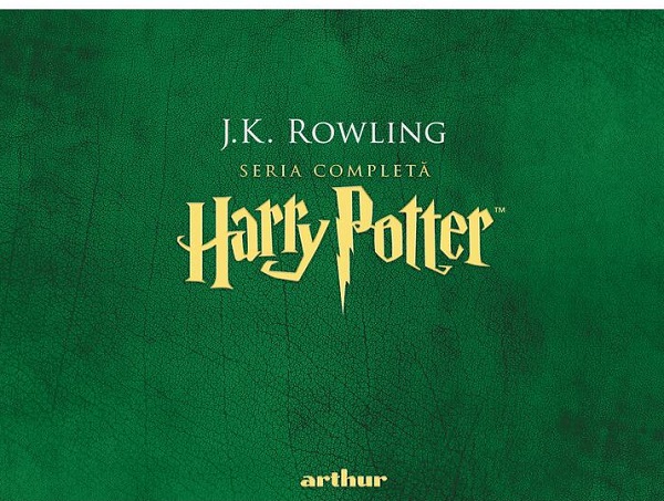 Pachet seria Harry Potter + cufar de colectie - J. K. Rowling