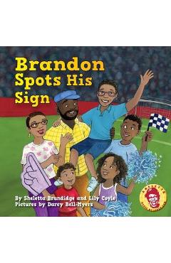 Coperta cărții 'Brandon Spots His Sign - Sheletta Brundidge'
