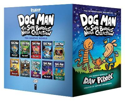 Boxed - Dog Man: The Supa Buddies Mega Collection: From the Creator of Captain Underpants (Dog Man #1-10 Box Set) - Dav Pilkey