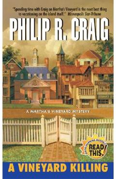 Coperta cărții 'A Vineyard Killing - Philip R. Craig'