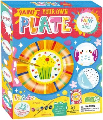 Paint Your Own Plate: Craft Box Set for Kids - Igloobooks