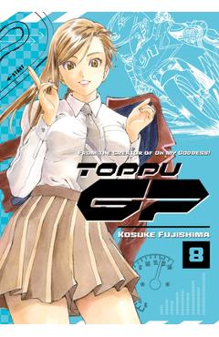 Coperta cărții 'Toppu GP 8 - Kosuke Fujishima'
