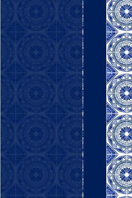 (Revised) Fancy Blue Print Password Notebook - Katrina N. Hunter