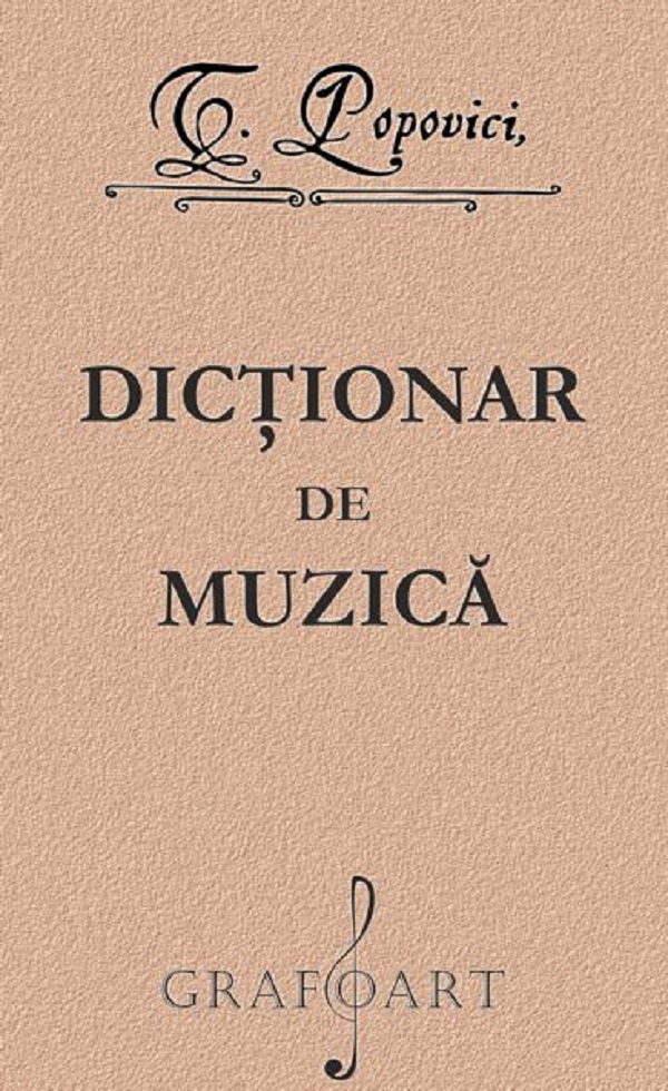 Dictionar de muzica - Timotei Popovici