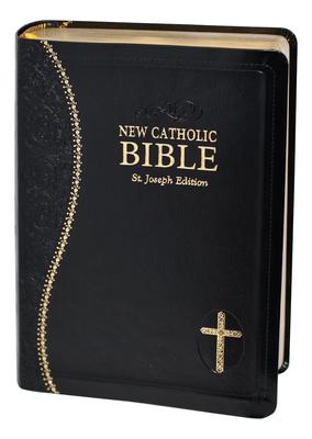 New Catholic Bible Medium Print Dura Lux (Black) - Catholic Book Publishing Corp