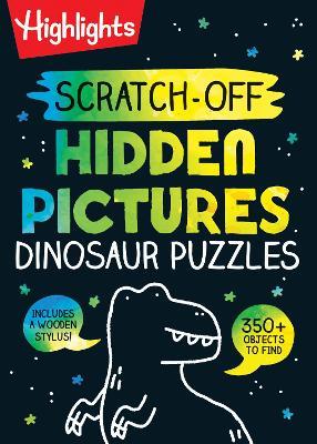 Scratch-Off Hidden Pictures Dinosaur Puzzles - Highlights