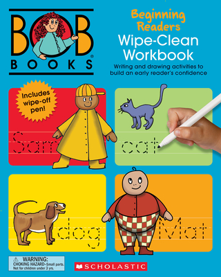 Bob Books - Wipe-Clean Workbook: Beginning Readers Phonics, Ages 4 and Up, Kindergarten (Stage 1: Starting to Read) - Lynn Maslen Kertell