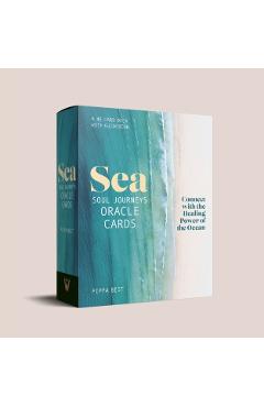 Coperta cărții 'Sea Soul Journeys Oracle Cards: Connect with the Healing Power of the Ocean - Pippa Best'