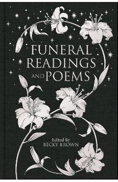 Coperta cărții 'Funeral Readings and Poems - Becky Brown'
