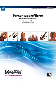 Poza produsului Percentage of Error: The Prince of Denmark March, Conductor Score & Parts - Jeremiah Clarke