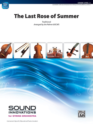 The Last Rose of Summer: Conductor Score & Parts - Jim Palmer