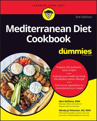 Mediterranean Diet Cookbook for Dummies - Meri Raffetto