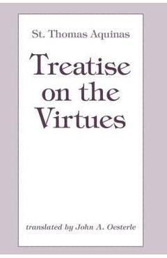 Coperta cărții 'Treatise on the Virtues - Thomas Aquinas'