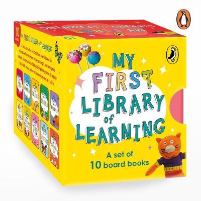 My First Library of Learning: Box Set, Complete Collection of 10 Early Learning Board Books for Super Kids, 0 to 3 Abc, Colours, Opposites, Numbers, A - Penguin India