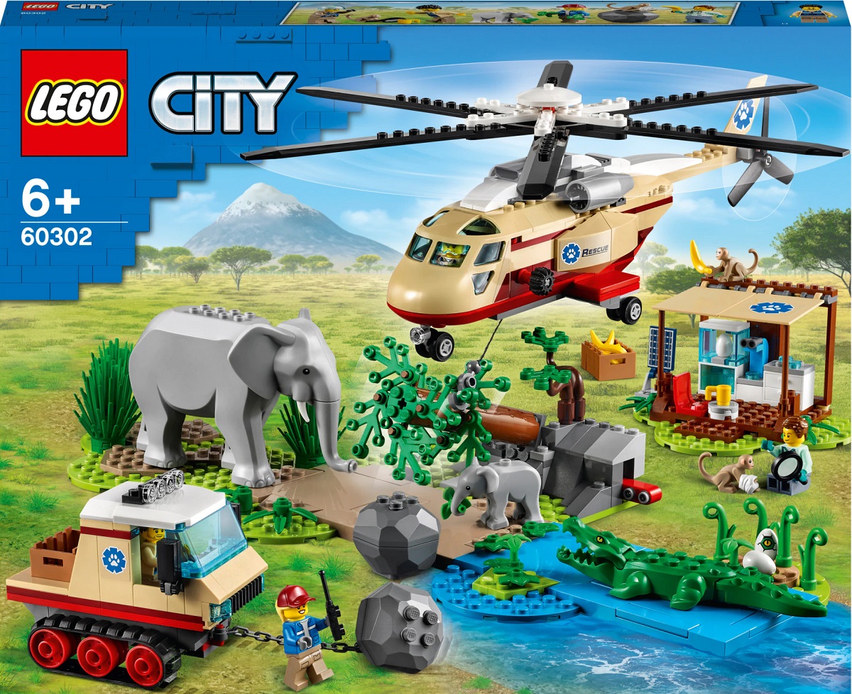 Lego City. Wildlife: Operatiune de salvare a animalelor salbatice