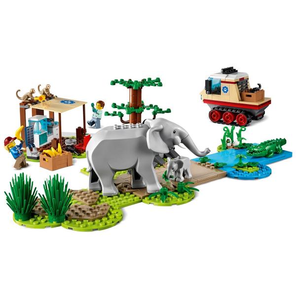 Lego City. Wildlife: Operatiune de salvare a animalelor salbatice