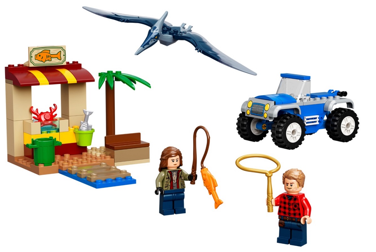 Lego Jurassic World. Urmarirea pteranodonului