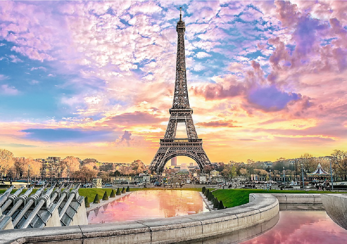 Puzzle 1000. Turnul Eiffel
