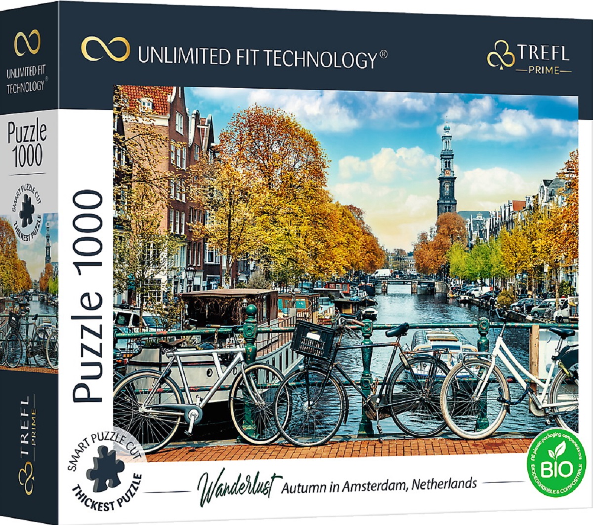 Puzzle 1000. Toamna in Amsterdam