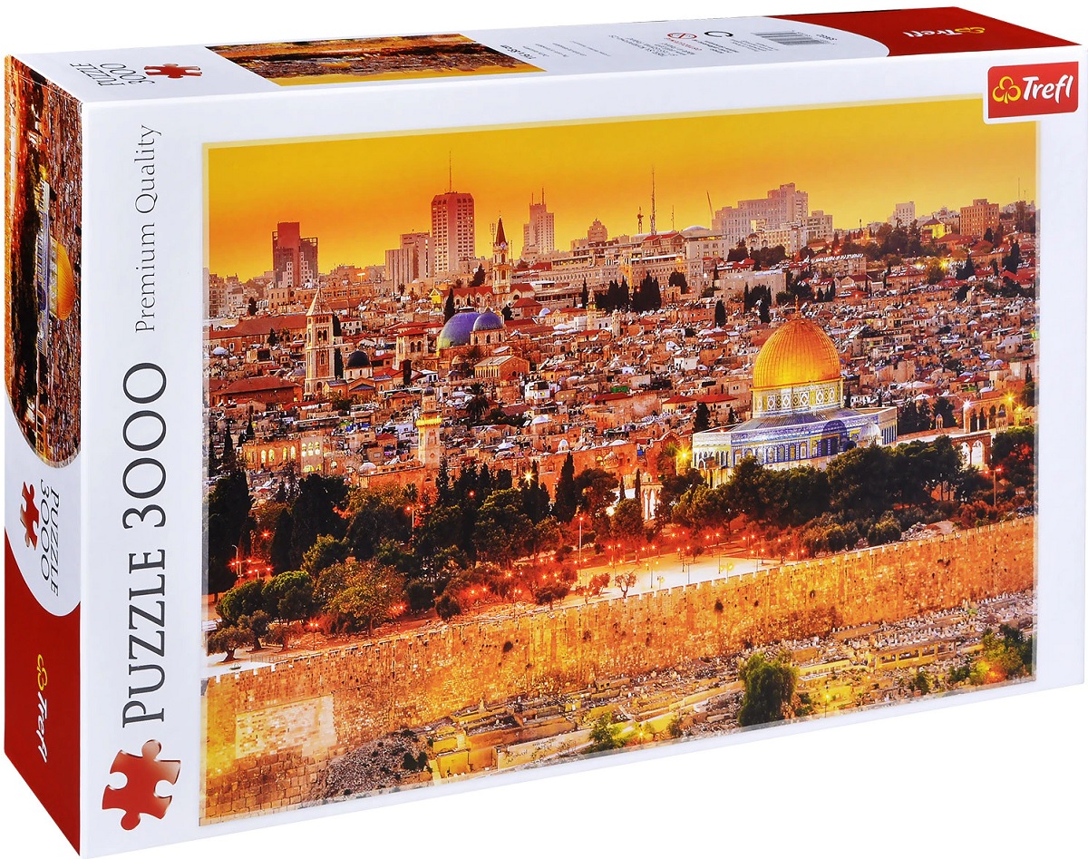 Puzzle 3000. Acoperisuri in Ierusalim
