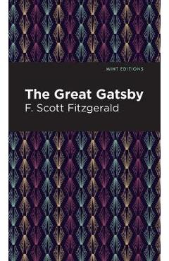 Coperta cărții 'The Great Gatsby - F. Scott Fitzgerald'