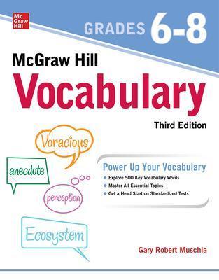 McGraw Hill Vocabulary Grades 6-8, Third Edition - Gary Muschla