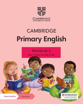 Cambridge Primary English Workbook 3 with Digital Access (1 Year) - Sarah Lindsay